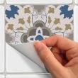 adesivi piastrelle di cemento - 60 adesivi piastrelle di cemento azulejos Marisa - ambiance-sticker.com