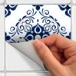 adesivi piastrelle di cemento - 60 adesivo piastrelle azulejos Théo - ambiance-sticker.com
