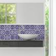 adesivi piastrelle - 9 adesivi piastrelle di cemento azulejos Amparo - ambiance-sticker.com