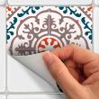adesivi piastrelle di cemento - 9 adesivi piastrelle di cemento azulejos Crisanto - ambiance-sticker.com