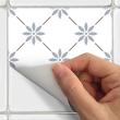 adesivi piastrelle di cemento - 9 adesivi piastrelle di cemento azulejos gilhaina - ambiance-sticker.com