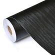 Adesivi - Rotolo adesivo protettivo effetto legno nero al metro - ambiance-sticker.com