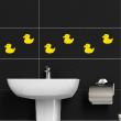 Adesivi de pareti per bagno - Adesivo 15 anatroccoli - ambiance-sticker.com