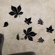 Adesivi murali design - Adesivo 20 foglie di autunno - ambiance-sticker.com