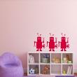 Adesivi 3 robot - ambiance-sticker.com