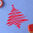 Arbre de Noël Pop Art - ambiance-sticker.com