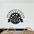 Adesivi murali per la cucina - Adesivo decorativo Authentic Italian pizza II - ambiance-sticker.com