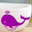 Adesivi murali Animali - Adesivo carino balena - ambiance-sticker.com