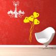 Adesivi Amore - Adesivo murali Hearts Balloons - ambiance-sticker.com