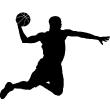 Adesivi murali di fugure umane - Adesivo Basket in volo - ambiance-sticker.com