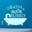 Adesivo Bath book bubbly - ambiance-sticker.com