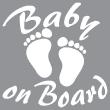 Adesivi  per bambini - Adesivi firmare con impronte bambino - ambiance-sticker.com