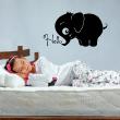 Adesivi murali Animali - Adesivo Baby elephant Ciao! - ambiance-sticker.com