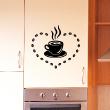 Caffè a cuore - ambiance-sticker.com