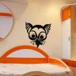 Adesivi murali per bambini - Adesivi Cartoon del mouse in pipistrello volare - ambiance-sticker.com