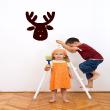 Adesivi murali per bambini - Adesivi Testa di cervo - ambiance-sticker.com