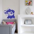 Adesivi murali per bambini - Adesivi Cucciolo peloso Charme - ambiance-sticker.com