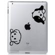 Adesivo Protabili PC e MAC - Adesivo Simpatici cuccioli - ambiance-sticker.com