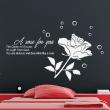 Adesivi con frasi - Adesivo citazione A rose for you - ambiance-sticker.com