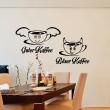 Adesivi murali per la cucina - Adesivo decorativo citazione cucina Guter Kaffee - Böser Kaffee - ambiance-sticker.com
