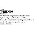 Adesivi con frasi - Adesivo citazione friends: the affectionate companions - ambiance-sticker.com