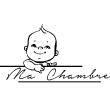 Adesivi  per bambini - Adesivi citazione Ma chambre - ambiance-sticker.com