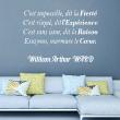Adesivi con frasi - Adesivo citazione mumure le coeur - William Arthur Ward - ambiance-sticker.com