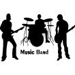 Adesivi murali musica - Adesivo citazione musica Music band - ambiance-sticker.com