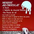 Adesivi murali per la cucina - Adesivo decorativo citazione ricetta Mousse au chocolat, 6 oeufs ... - ambiance-sticker.com
