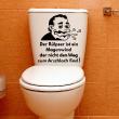Adesivi de pareti per WC - Adesivo citazione Wc Der Rülpser ist ein Magenwind - ambiance-sticker.com
