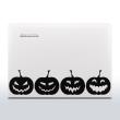 Adesivo Protabili PC e MAC - Adesivo Zucche di Halloween - ambiance-sticker.com