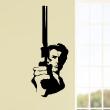Adesivo Ritratto di Clint Eastwood 1 - ambiance-sticker.com
