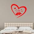 Adesivi Amore - Adesivo murali Adesivo cuore e bacio romantico - ambiance-sticker.com