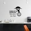 Adesivi murali per la cucina - Adesivo cucina Essen ist ein bedürfnis - ambiance-sticker.com