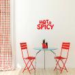 Adesivi murali per la cucina - Adesivo cucina Hot & spicy II - ambiance-sticker.com
