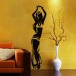 Adesivi murali di fugure umane - Adesivo Danzatrice esotica - ambiance-sticker.com