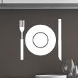 Adesivi murali per la cucina - Adesivo decorativo piastra - ambiance-sticker.com