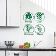Adesivi murali per la cucina - Adesivo decorativo erbe 2 - ambiance-sticker.com