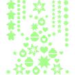 Adesivi fosforescente - Adesivo murali Decorazione fluorescente Natale - ambiance-sticker.com