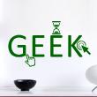 Adesivo Design geek - ambiance-sticker.com