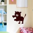 Adesivi murali per bambini - Adesivi Disegno Fun Dog - ambiance-sticker.com