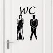 Adesivi de pareti per WC - Adesivo Design WC - ambiance-sticker.com