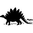 Adesivi murali Animali - Adesivo Dinosauro stegosauro - ambiance-sticker.com