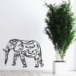 Adesivi murali design - Adesivo elefante orientale - ambiance-sticker.com