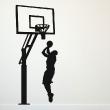 Adesivi murali di fugure umane - Adesivo Formazione Basket - ambiance-sticker.com
