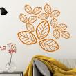Adesivi murali fiori - Adesivo foglie di bourdaine - ambiance-sticker.com