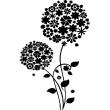 Adesivi murali fiori - Adesivo Sacco Formidable di petali di fiori - ambiance-sticker.com