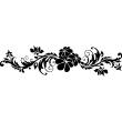 Adesivi murali fiori - Adesivo bouquet di fiori barocco - ambiance-sticker.com