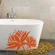 Adesivi de pareti per bagno - Adesivo Fiori e polline - ambiance-sticker.com