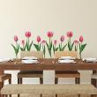 Adesivi murali fiori - Adesivo fiore tulipani rosa - ambiance-sticker.com